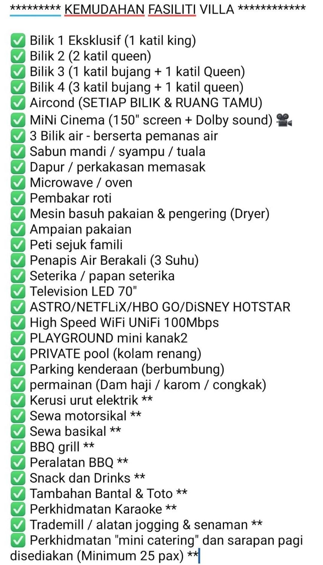Basrie Villa "Mslim Only" - Mini Cinema , Private Pool , Wi-Fi , Netflix Muar Eksteriør billede